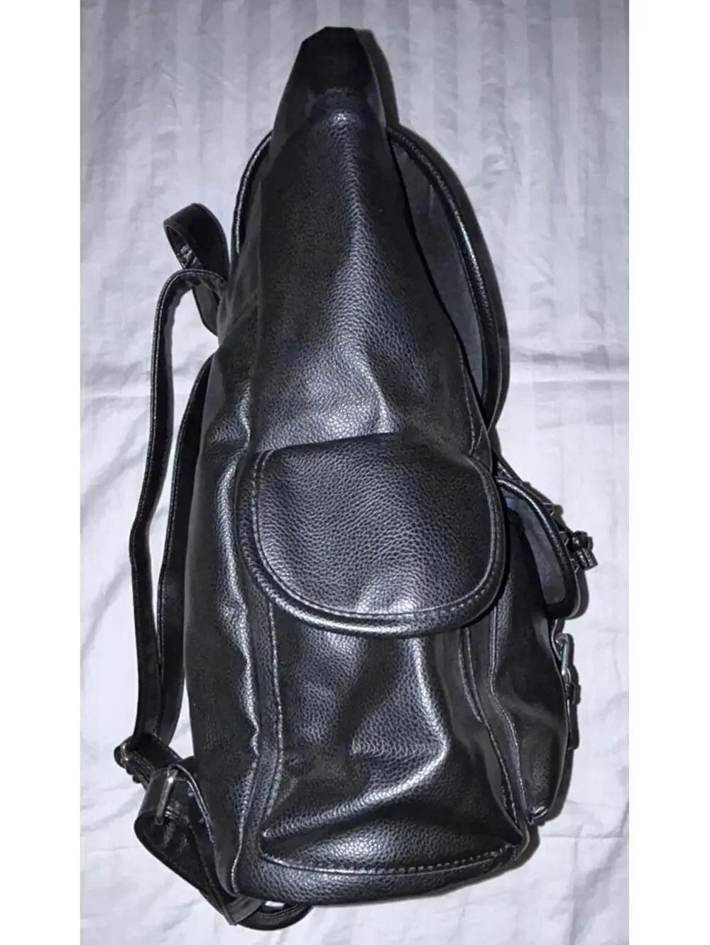 Stone Mountain Black Back Pack Purse